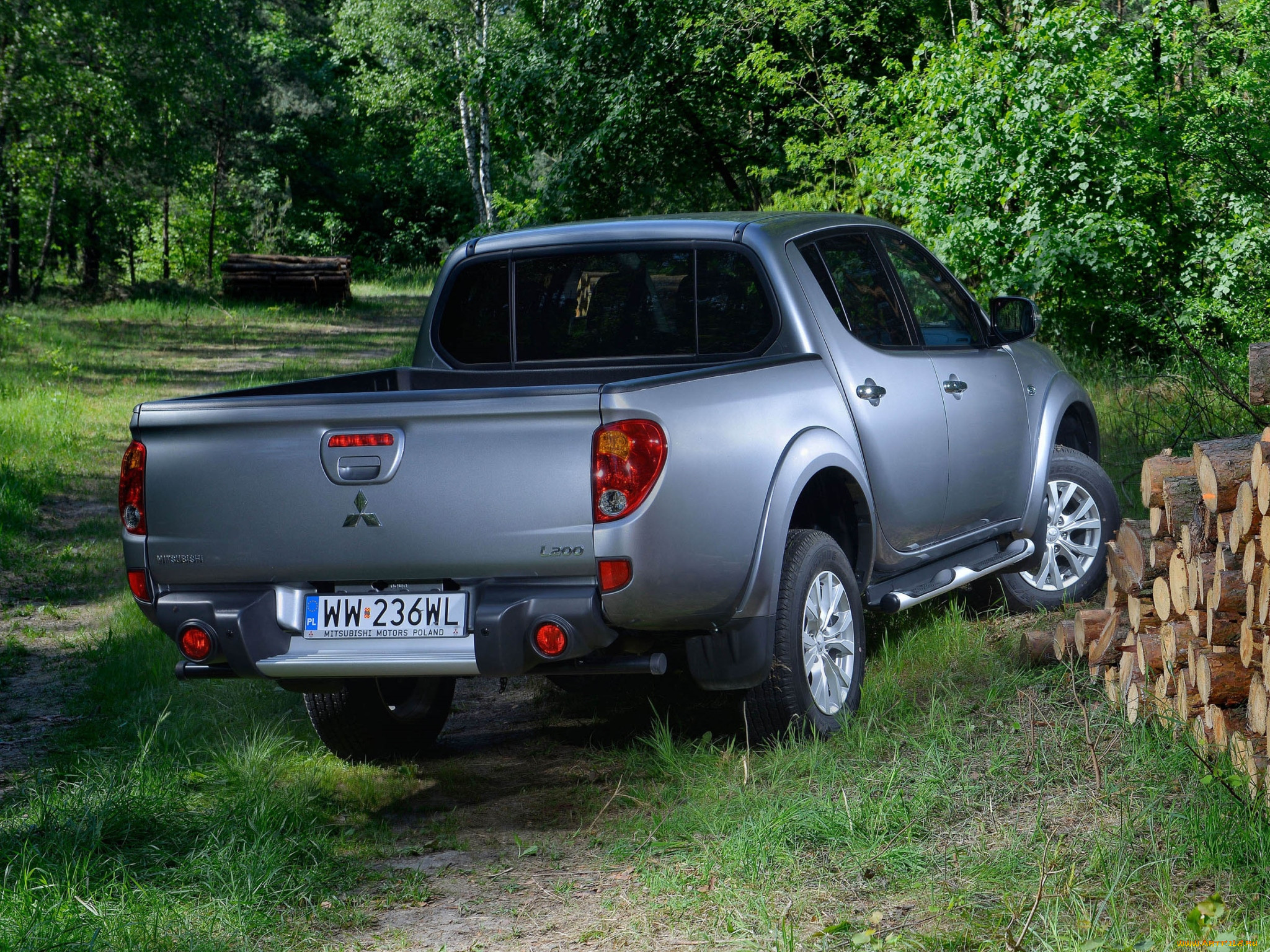 , mitsubishi, cab, double, l200, 2014
